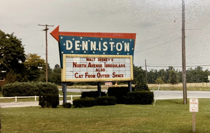 Denniston Drive-In Theatre - Vintage Photo From Cinema Tour (newer photo)